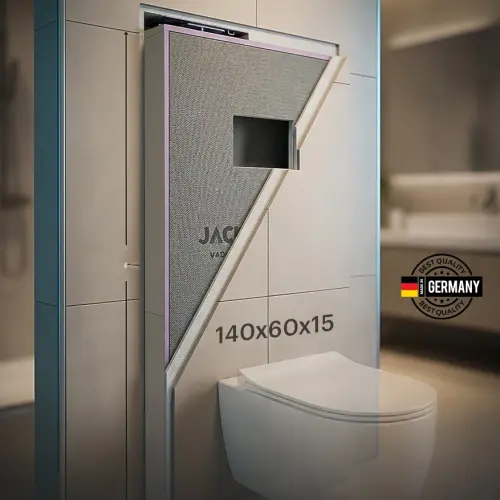 صندوق خزان مخفي جاكوبورد مقاس 140×60×15 سم